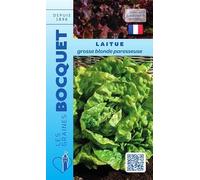 Sachet de graines de Laitue d'été Grosse blonde paresseuse - 4 g - légume feuille - LES GRAINES BOCQUET