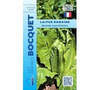 Sachet de graines de Laitue romaine Blonde maraîchère - 4 g - légume feuille - LES GRAINES BOCQUET