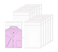Sachet de Grands transparent cellophane 30x46cm 100 Pièces Sachet de Auto-Adhésifs OPP Sacs Cellophane Plastique 50µm pour Vêtements T-shirt Pantalon Stockage (15 Tailles au Choix)