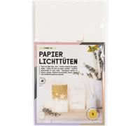 Sachet de papier photophore 'étoiles', grand, papier