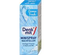Sachet de recharge Mini Ocean Fresh Désodorisant, 25 ml - Marque DM Allemagne - Compatible avec denkmit - Lufterfrischer Minispray Ocean Fresh Nachfüllpack, 25 ml