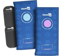 Sachet déshydratant pour voiture, réutilisable | 2 sachets déshydratants de 1 kg pour l'intérieur de la voiture et tapis antidérapant pour tableau de bord | Déshumidificateur d'air rechargeable et réu