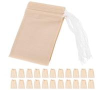 Sachet Filtre à Thé en Papier Jetable 300 Pièces Jaune | Café et Plantes, Filtrage D’épices, Pratique à Emporter, Usage Unique, Facile à Jeter