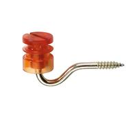 Sachet isolateurs fente Polycarbonate de vis 6 mm Ako Premium (x25) Orange TU