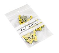 Sachet plastique zip transparent à bandes blanches 50 microns 25 x 35 cm, 1000 sachets