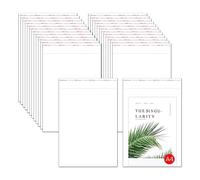Sachets Cellophane Auto-adhésifs 100pcs 25x33cm Transparents Sacs en Plastique Adhésifs 50µm Sacs avec Fermeture Adhésive Clairs OPP Sacs pour Vêtements T-shirt Pantalon A4(8 tailles au choix)