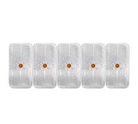 Sachets de Gel de Silice Réutilisables 40g Indicateur, 5 Pièces | Sachets Silice Anti Humidité, Aluminium Orange, pour Armoires à Chaussures et Collecte de Matériaux