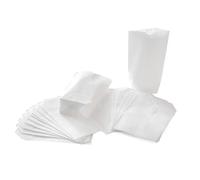 Sachets fond croix blancs, 50 pièces: pochette papier petit format, sachet cadeau alimentaire pour bonbons, popcorn, épices, bricolage, emballage à remplir, 14 x 22 x 5,5 cm