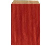 Sachets kraft rouge 186x35cm