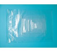 Sachets plastiques zip transparents 1000 pièces 60x100mm CBS sans impression - 150 microns