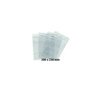 Sachets Pochettes Plastique Zip 200 X 250 Mm X 1000 Pièces