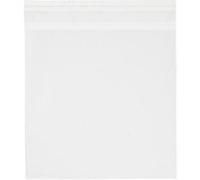 Sachets transparents plats à fermeture autocollante - 13,4 x 14 cm - 50 pcs G