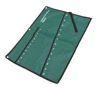 Sacoche à Outils 25 Emplacements en Tissu Oxford Vert | Rangement Multi-usage, Fermeture Sécurisée, Conception Simple et Fonctionnelle, Finition Soignée