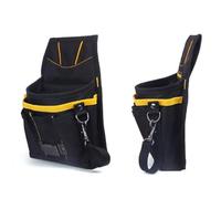 Sacoche à Outils Ceinture en Tissu Oxford, Grosse Capacité | Léger et Facile à Porter, Design Simple et Stylé, Pochette Pratique pour Rangement au Quotidien