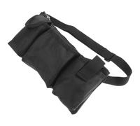 Sacoche à Outils de Nettoyage Noire en Toile, Ajustable, Multi-Poches | Outils de Nettoyage et Bouteilles Spray, Résistante à Déchirure, Usage Jardinage et Travail en Entrepôt