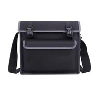 Sacoche à Outils Professionnelle, Ceinture à Outil d'électricien, Pochette à Outils Organisateur, Pochette D'électricien Professionnel, Sac de Ceinture de Stockage de Matériel (Noir 1)