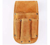 Sacoche de Charpentier en Cuir, Ceinture Porte-Outils avec Porte-Marteau, Résistante pour Électriciens et Maçons YYV
