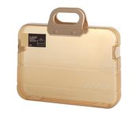 Sacoche de documents A4 transparente, étanche et anti-poussière, pour | Fabrication en plastique solide et durable, modèle transparent pour retrouver rapidement vos dossiers, protection fiable