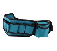 Sacoche de rangement pour outils d'électricien professionnel type ceinture avec ceinture ajustable.