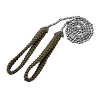 Sacoche de tronçonneuse - Sac portable à 11 dents - Équipement de camping - Scie à corde pour branches - Pour travaux de construction, maison, extérieur, randonnée, bûcheron, travail du bois