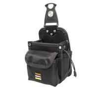 Sacoche Électricien Sac à Outils Pochette Ceinture Organiseur Étui Outils Légère Transport Facile avec Système Accrochage Rapide Adaptée au Chantier, Style to 1