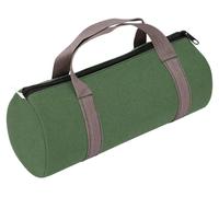 Sacoche en toile, grande capacité, imperméable, robuste, large ouverture, multifonctionnelle, portable, couleur vert armée, grande taille