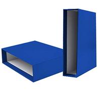 Sacoche porte-document liderpapel de levier carton Folio documenta dos 82 mm couleur bleu