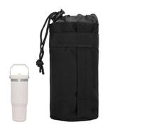 Sacoche Porte-Gourde Grande Capacité À Cordon Étanche | Sac à Gourde et Pochette Tumbler pour Activités Extérieures Randonnée Chasse Pêche Vélo Hommes Femmes
