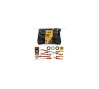 Sacoche professionnelle électricien 12 Outils Poignée acier renforcée Nylon haute Qualité Sac bandoulière VITO