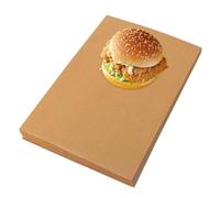 Sacs À Biscuits En Silicone - Papier Sulfurisé Prédécoupé, 100 Feuilles De Papier Sulfurisé, Panier Alimentaire, Enveloppes De Cuisson Antiadhésives Pour Four, Friteuse À Air, Tapis De Poêle Imperméab