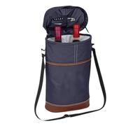 Sacs à bouteilles de vin Poche isotherme pour 2 bouteilles | Sac à vin portable pour pique-nique, randonnée, camping Pour plage, , pique-nique, camping, randonnée