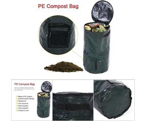 Sacs à compost pour déchets organiques, parfaits pour les vergers et les bacs à fleurs, 45 x 80 cm, jardin
