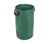 Sacs à déchets de cour, conteneurs de pelouse réutilisables, sacs de jardin robustes de grande capacité de 400 litres avec poignées renforcées pour le nettoyage en extérieur, le recyclage