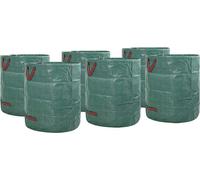 Sacs à Déchets de Jardin 12 pcs Vert 67 x 67 x 75,5 cm