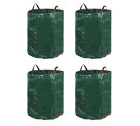 Sacs à déchets jardin - miniClove - LIK5918 - 4x 272L - Vert et noir - Polyéthylène
