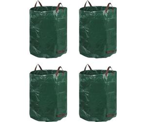 Sacs à déchets jardin - miniClover - 272 L - Vert et noir - 65x65x74 cm - Grande capacité