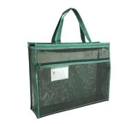 Sacs à dossier à fermeture éclair en | 17 x 13 x 4,4 cm Sac de rangement transparent pour poster avec poignée et fermeture éclair, support d'art A3 pour affiche, livre de coloriage, carnet de