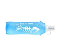 Sacs à eau - Flacon extensible de 500 ml, porte-boissons réutilisable en silicone, poche pliable pour hydro, fournitures de fitness enroulables pour économiser de l'espace, équipement de course en ple
