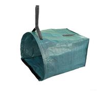 Sacs à feuilles pour pelouse de 53 gallons avec poignées renforcées, sac d'élimination des déchets de jardin, tissu résistant aux déchirures pour plusieurs tâches de nettoyage (noir)