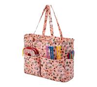 Sacs à fil pour crochet, grande capacité, tissu Oxford imperméable | Sac de rangement pour crochet, organisateur de fil pour aiguille, règle, outil, crochet, femmes, débutants, maison, voyage