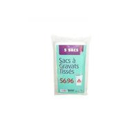 Sacs à gravats MULTIPLAST H.96 x l.56 cm x Ep.130 µm blanc