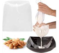Sacs à lait de noix, chiffons à fromage, sacs réutilisables en mousseline à fromage, sacs à filtre en nylon à mailles fines, sacs filtrants pour lait de soja