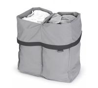 Sacs à linge de rechange pour le panier à linge BO, 2 x 45 l, gris, Brabantia