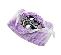 Sacs À Linge Tout Usage For Chaussures Lavables En Machine | Avec nettoyage à la brosse douce à 360°(Purple 1PC)