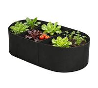 Sacs à Plantation, Grands Conteneurs en Feutre à 3 Compartiments, Poches de Jardin en Tissu pour , pour Légumes Tomates Pommes de Terre Terrasse Cour Plate-Bande Surélevée