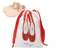 Sacs à poussière de Chaussures - Poux de Rangement à Chaussures à Dessin, Organisateur de Satin léger, Pochettes d'organisateur en Satin lavables | Accessoires de Ballet à l'épreuve des poussières