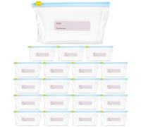 Sacs À Sandwich Sachet De Congélation À Zip Transparent, Étanche Et