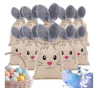 Sacs Cadeaux Lapin De Pâques 10 Pièces Sachet Biscuits Lapin