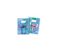Procos Sacs cadeaux Stitch – Papier, lot de 4 – Bleu