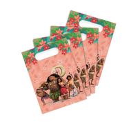 Sacs cadeaux - PROCOS - Vaiana - 4 pièces - Rose - 23 cm x 16,5 cm